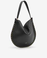 OSKAN HOBO SOFT BAG IN GRAINED LEATHER