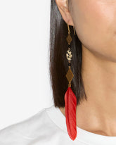 DANCING FEATHER EARRINGS