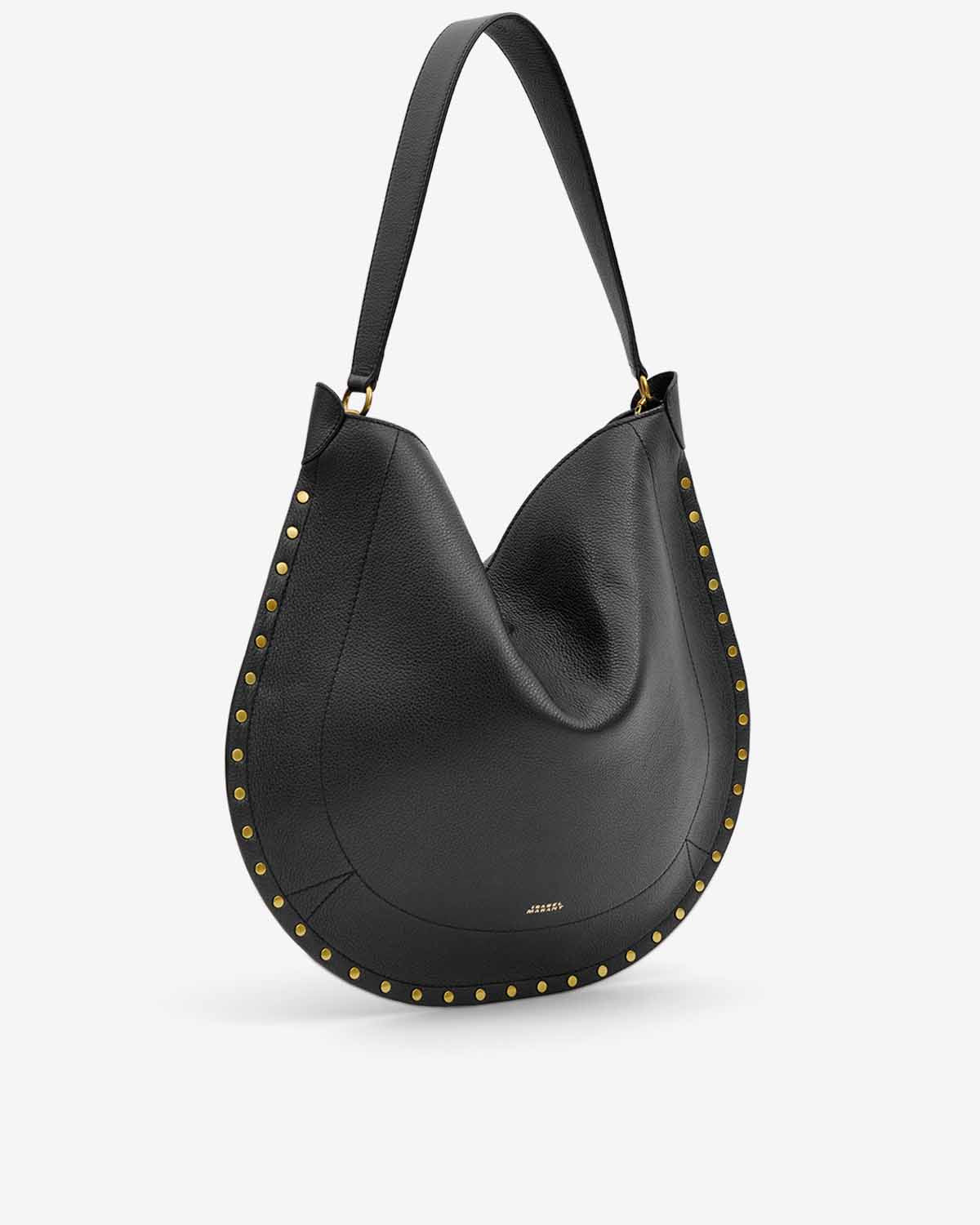 OSKAN HOBO SOFT BAG IN GRAINED LEATHER